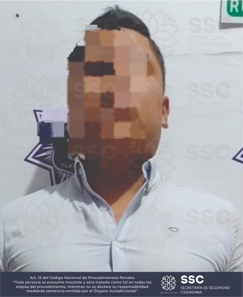 En hechos distintos, asegura SSC a dos sujetos por portación de arma de fuego